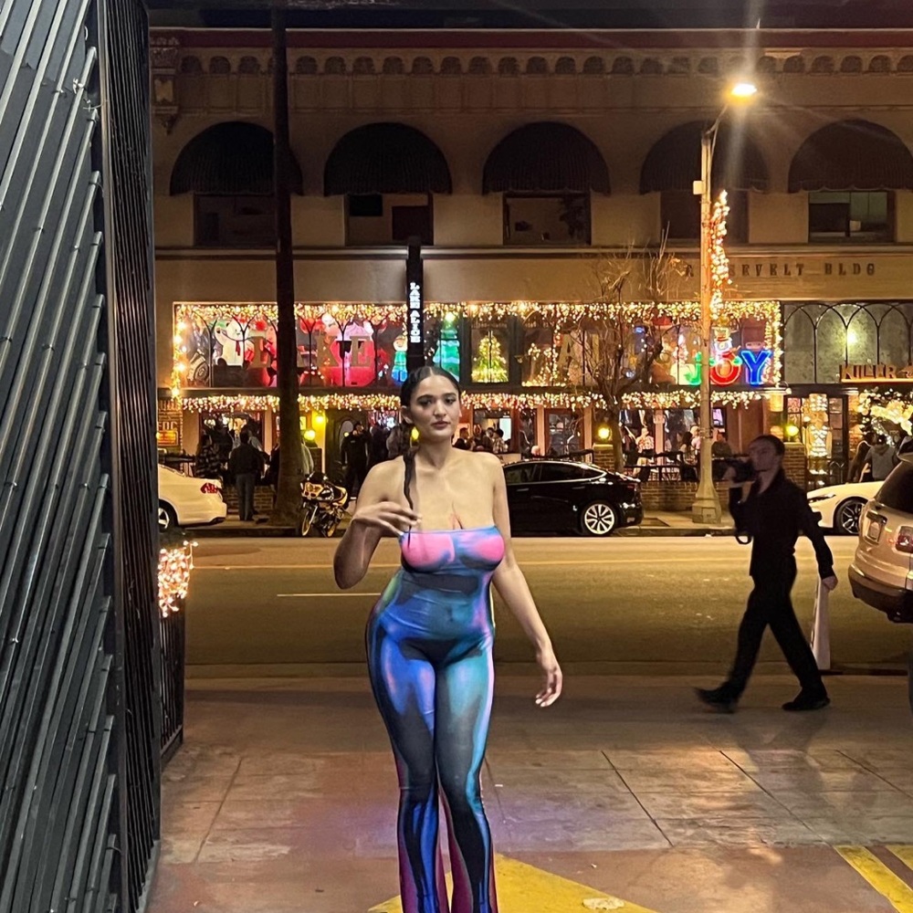 Colorful Bodycon Jumpsuit